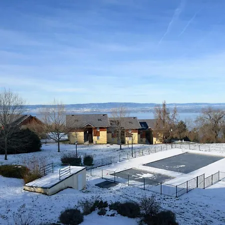 T2 Ambiance Près D'évian - Piscine&tennis - Vue Léman Lugrin
